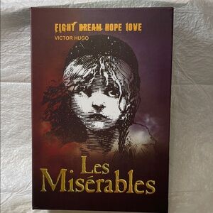 Les Misérables book safe